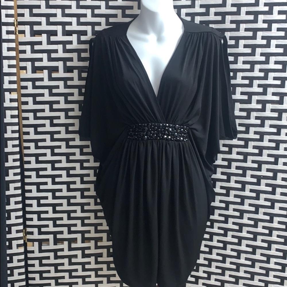 NWOT Amazing Bailey Blue mini dress. Absolutely Beautiful.